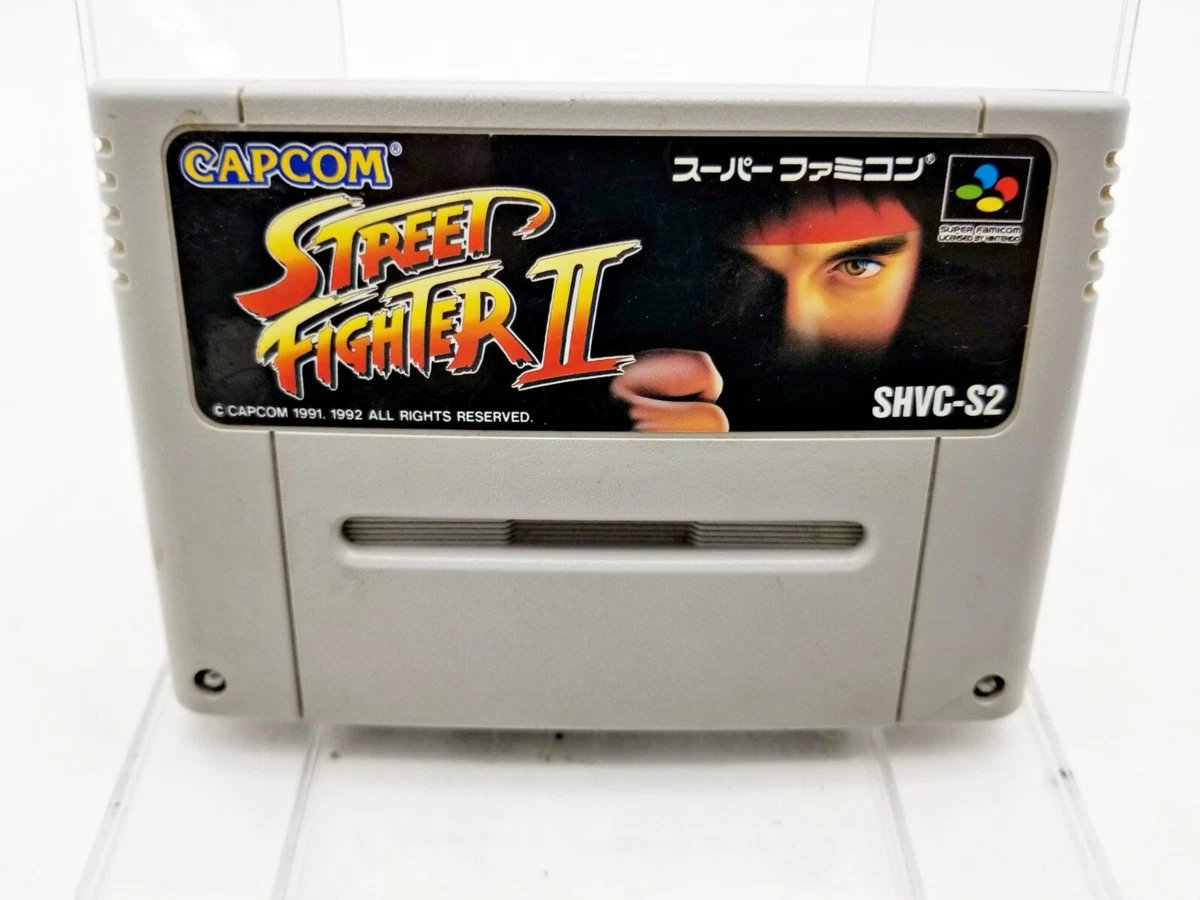 Street Fighter 2 II - Nintendo Super Famicom SFC JAP Japan