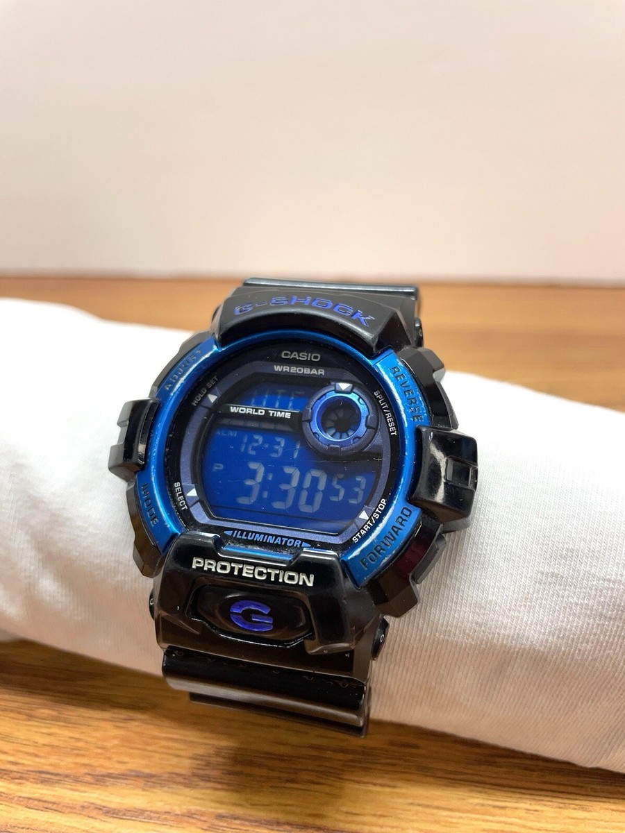 時計 G-8900A-1JF CASIO G-SHOCK Blue CASIO G-SHOCK G-8900A-1JF Black/Blue Resin Quartz Digital