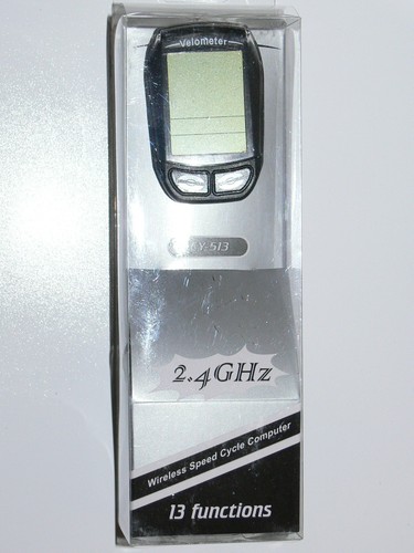 VELÓMETRO CY-513 INALÁMBRICO 13 FUNCIONES COMPUTADORA ORP $89.95 Odómetro Speedo - Imagen 2 de 3