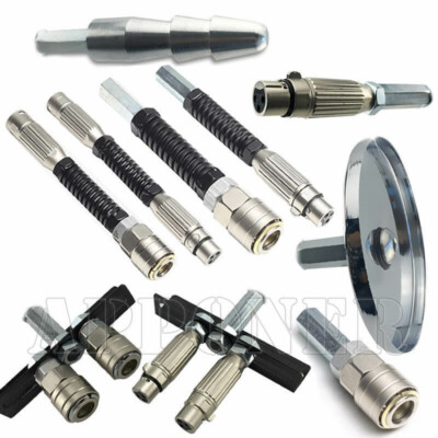 M6 M8 M10 Machine Attachments Suction Cup Vac-u-lock 3XLR Bendable Connector