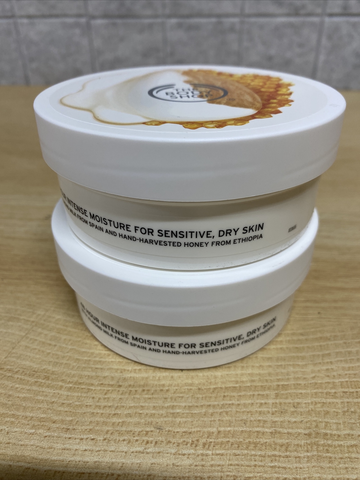 2 Pack The Body Shop Body Butter Almond Milk & Honey 200ml x 2 eBay