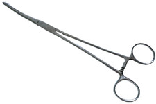 Vintage Surgical Self Locking Hemostat Forceps Clamps 8 1/2" Curved 55 Pakistan