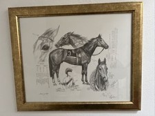 Wertanlage Klaus Philipp "Samum" 141/500 Original Unterschrift Lithografie