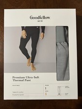 Goodfellow  Co Premium Ultra-Soft Tagless Thermal Gray Pants - S
