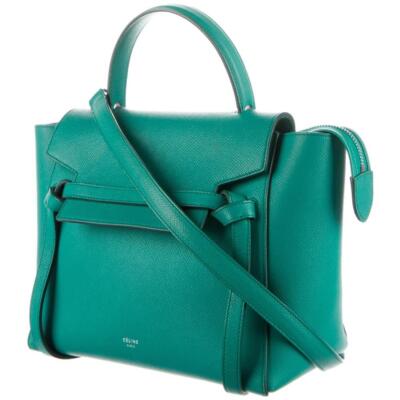 CELINE mini belt bag in  EMERALD GREEN  