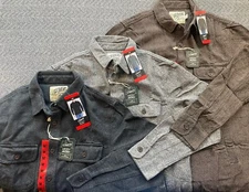 Grayers Men's Shirt Jacket With Pockets MEDIUM