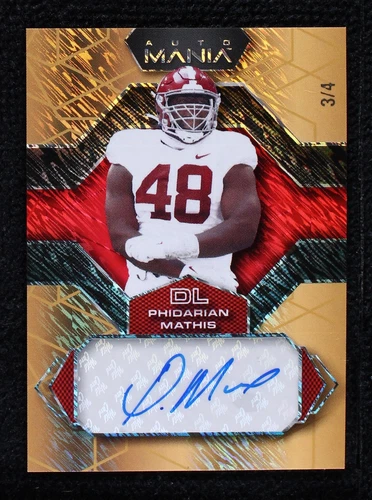 2022 Wild Card Auto Mania Retail Phidarian Mathis #AM-H29