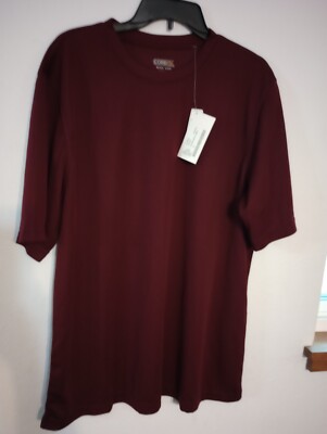 Mens Size XL North End  Core 365 Athletic  Short Sleeve T-Shirt Burgundy