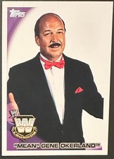 2010 Topps WWE Wrestling Mean Gene Okerlund Legends #99
