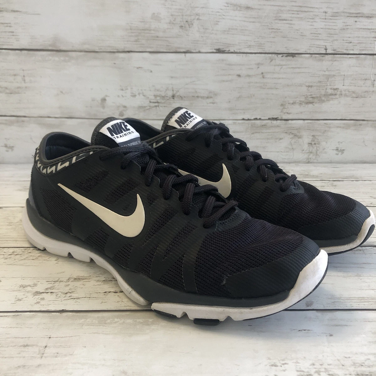 NIKE Supreme TR 3 Women's Black/White Training Sneakers Size 7.5 | eBay