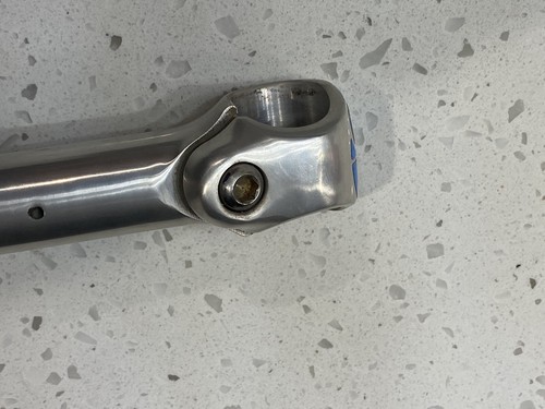 Nitto 1" Rare 2 Piece Quill "Nub" Stem 22.2 Steerer 25.4, Vintage Bridgestone - Picture 8 of 15