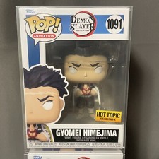 Funko Pop! Demon Slayer 1091 Gyomei Himejima Hot Topic Exclusive in Protector