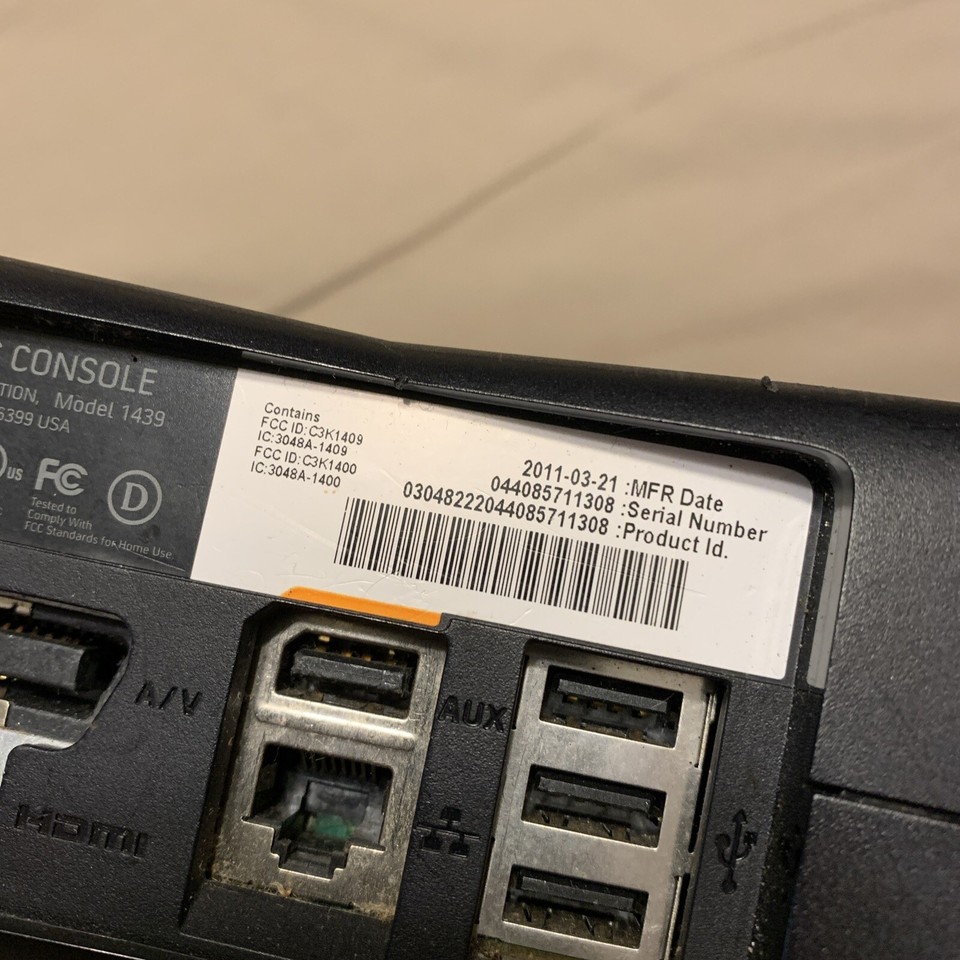 Xbox 360 S Console w/ New Power Supply For Parts/repair. eBay