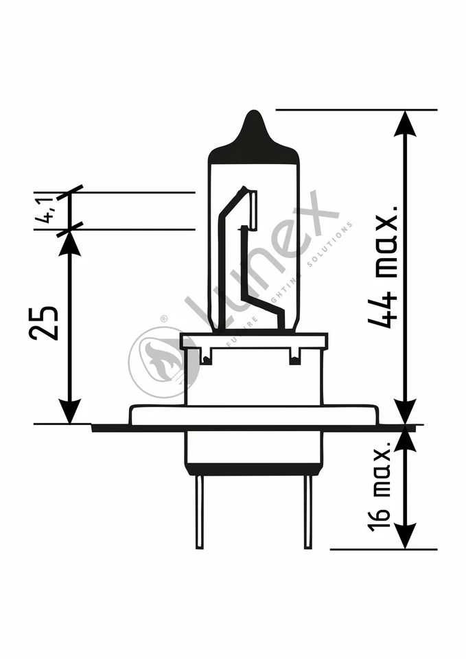 2x H7 Lunex PLASMA GOLD 477 12V 55W Car Headlight Halogen Bulbs PX26d 2800K - Image 2 of 3