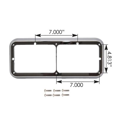 Headlamp Bezel LH & RH Kenworth 564.59045 16-07538 320483 3-2048-3  