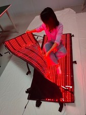 2025 Full body Red light therapy mat for body pain relief.