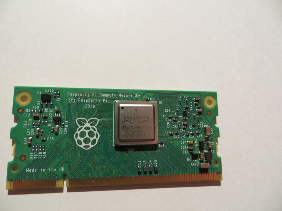 Raspberry Pi Computer Module 3 + BCM2837B0 SoC 8GB eMMC Memory | eBay