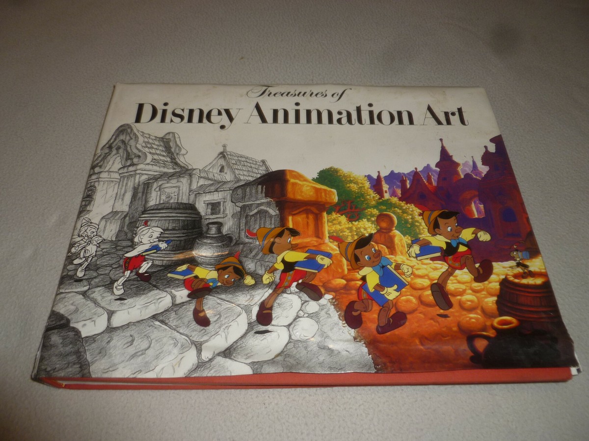 書 Treasures of Disney Animation Art TREASURES OF DISNEY ANIMATION BOOK HARDCOVER ART COLLECTIBLE