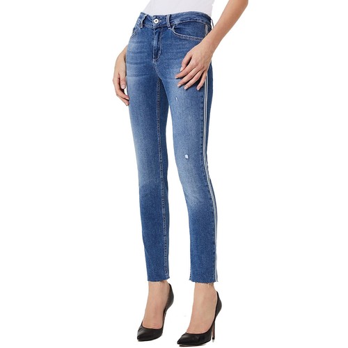 Liu Jo Denim Jeans Bottom Up cotone da Donna tg 25 Skinny -21% UA0035D4448  | eBay