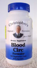 Dr. Christopher's Original Formulas Blood Circ Formula 100 veg caps