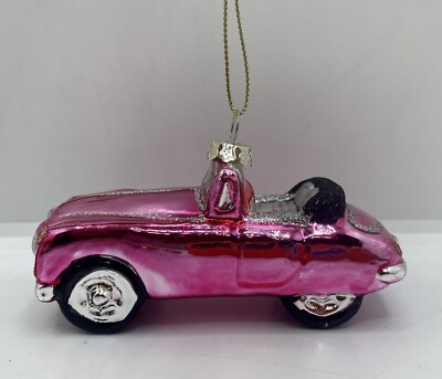 Robert Stanley Pink Convertible Glass Ornament 2011