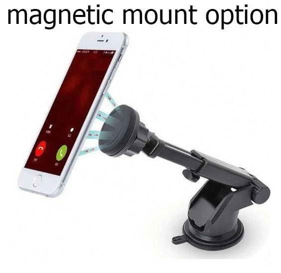Magnetic 360 Degree Long neck Windscreen Mobile Phone Car Holder Mount - Image 2 of 3