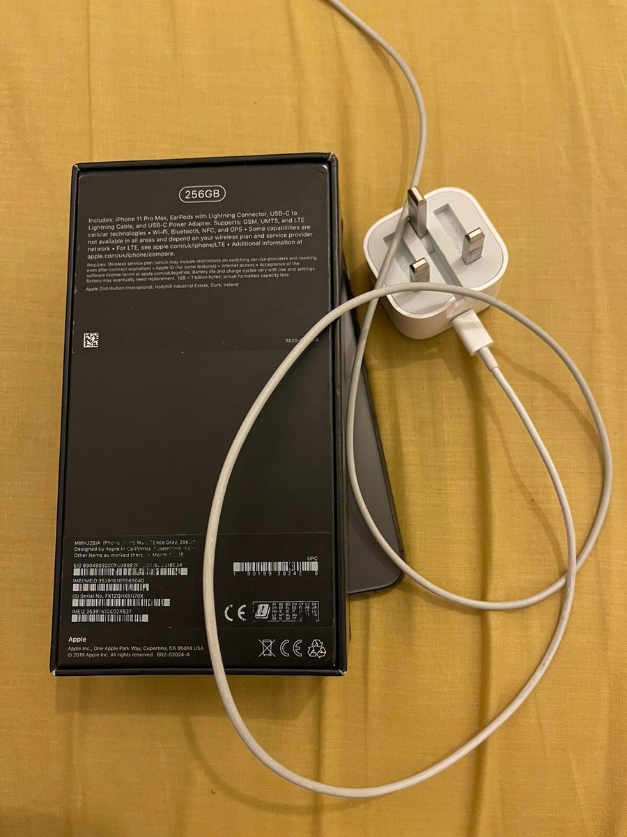 iPhone 11 ProMax 本体256GB+ケーブル+イヤホン+箱 Apple iPhone 11 Pro Max 256gb Space Gray Miscellaneous for sale