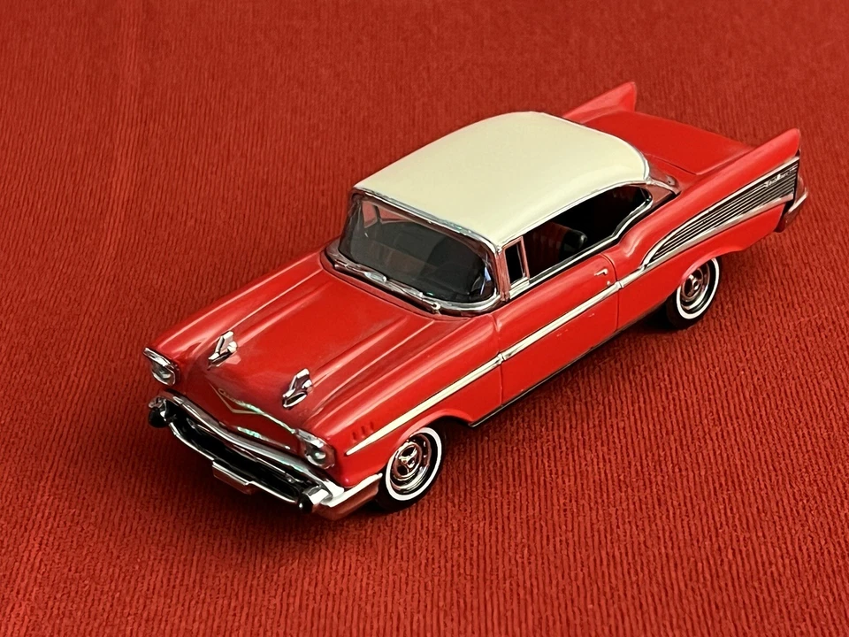 Chevrolet Bel Air 1957 de colección Dinky Matchbox techo rígido diecast DYG02 1:43 Foto 2 de 4