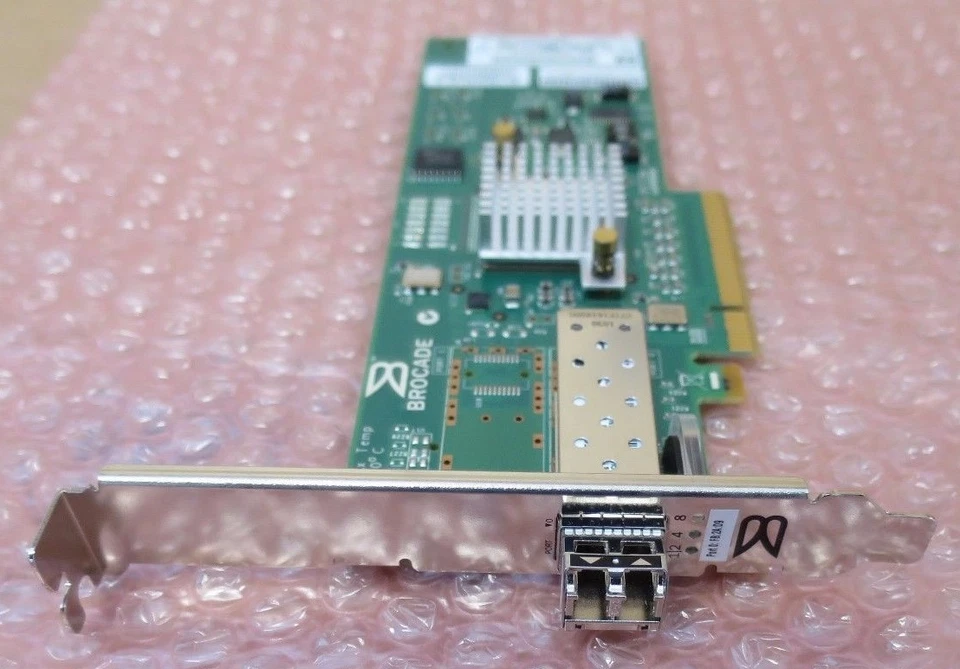 HP Brocade 81B 8Gb PCI-E Single Fibre Channel HBA AP769A 571520-001 AJ718A SFP - Image 3 of 4