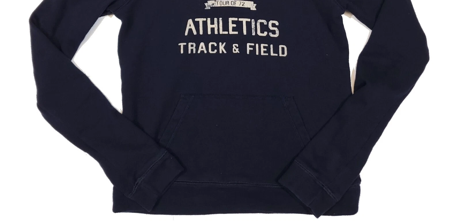 VETEMENTS Felpa con cappuccio blu Abercrombie & Fitch donna a maniche lunghe taglia L