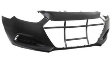 Fits Hyundai I40 15-19 Front Bumper Smooth Black
