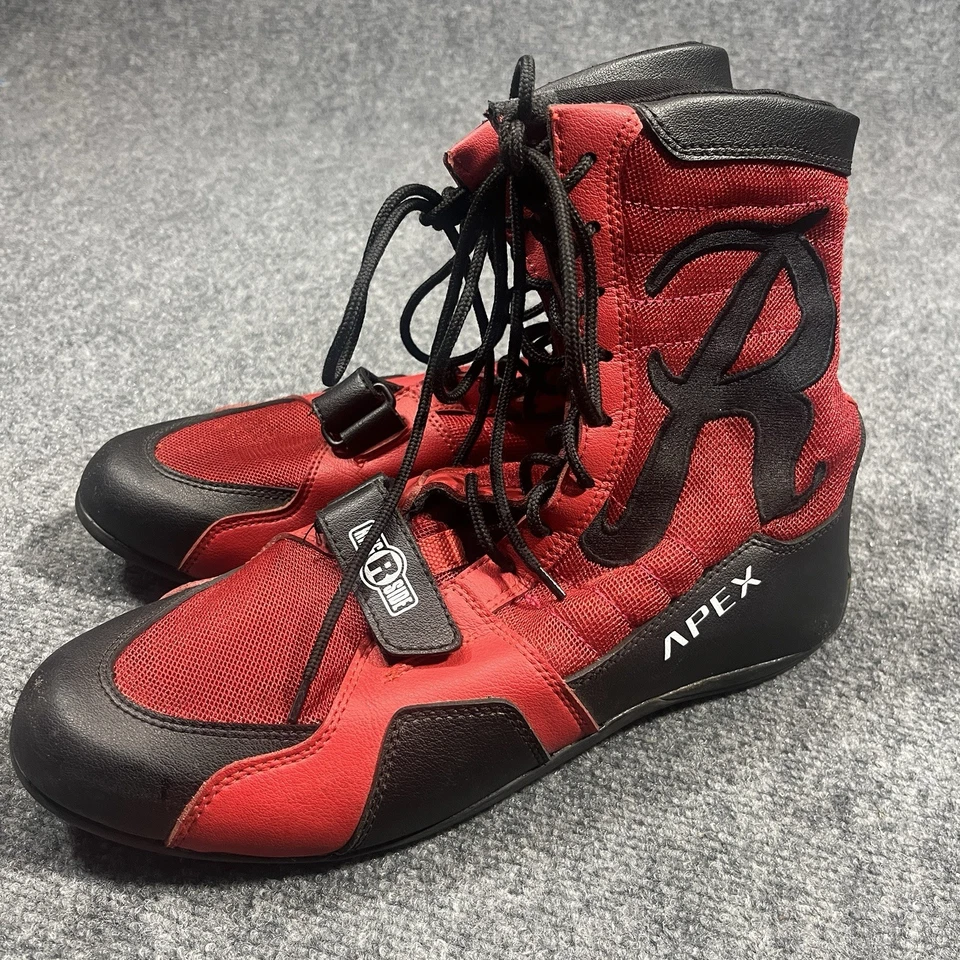 Zapatos de Boxeo Ringside Apex Elite Para Hombres Talla 13 UK 12 Prendas para el torso altas Gimnasio de Lucha Foto 3 de 4