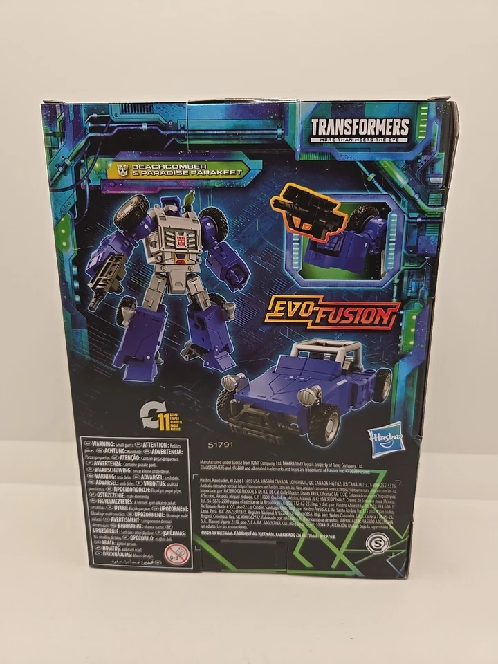 Transformers Legacy Evolution Beachcomber & Paradise Parakeet Deluxe IN STOCK - Image 2 of 2