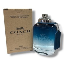 Coach Blue Eau De Toilette Spray For Men 100ml/3.3fl.oz. New In Brown Box
