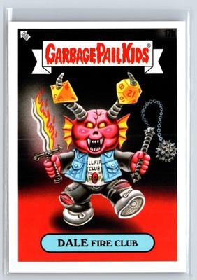 2024 GPK Garbage Pail Kids Kids at Play KAP Dale Fire Club #17b Base B