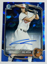 2025 Bowman Chrome Draft Auto CPA -11 Ike Irish /199
