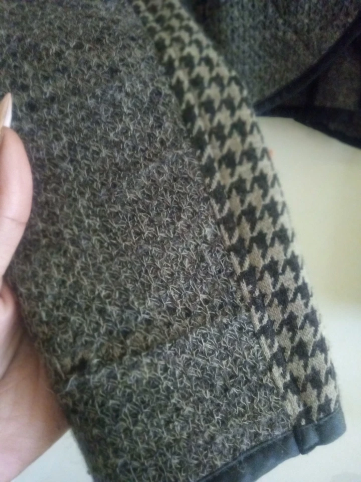 Chaqueta Blazer Louis Verdad Para Mujer Pata de Gallo Talla Mediana Foto 2 de 4