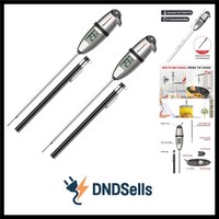 Fleischthermometer Digital KüChenthermometer Mit Langer Sonde Grillthermomete...