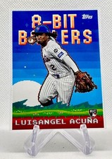 2025 Topps Series 1 Celebration Luisangel Acuna 8-Bit Ballers Insert RC #8B-23
