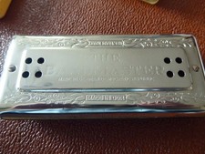 Vintage The Bandmaster Harmonica Made in GDR in case
