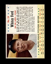 1963 Post Set-Break # 19 Whitey Ford NR-MINT *GMCARDS*