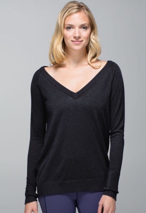 Lululemon Unity Pullover Sweater with Draped Back… - image 2
