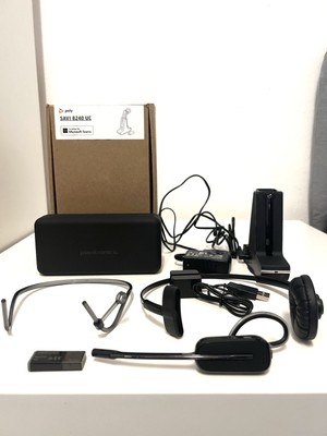 Plantronics Savi 8240 UC | Wireless DECT Headset | USB, Teams, OVP | unbenutzt