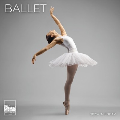 Ballet 2026 Wall Calendar | 12'' x 24'' Open | Dance 