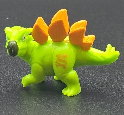 Stegosaurus figure from the Zuru Dino Squad Gumi Yum Surprise Line