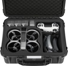 Case for DJI Avata 2 Drone Combo - Waterproof Hard Cases with Foam for Avatar 2
