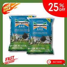 [ HOT SALE ] Milorganite Slow Release 32-lb Organic All Purpose Fertilizer 1.06 per gallon