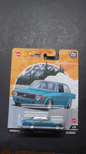 HOT WHEELS '73 Volvo 142 GL Teal Car Culture AutoStrasse Premium HCJ87 2022