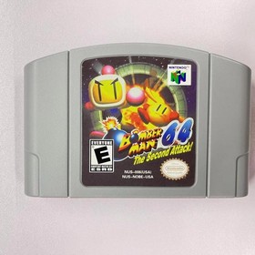 Bomberman 64: The Second Attack! - Nintendo 64 (N64) In excellent condition