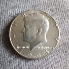 1964 Kennedy Half Dollar 50C Silver US Coin Uncertified 1964 Half Dollar